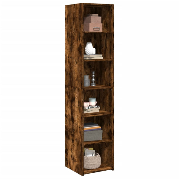 Highboard Räuchereiche 40x41x185 cm