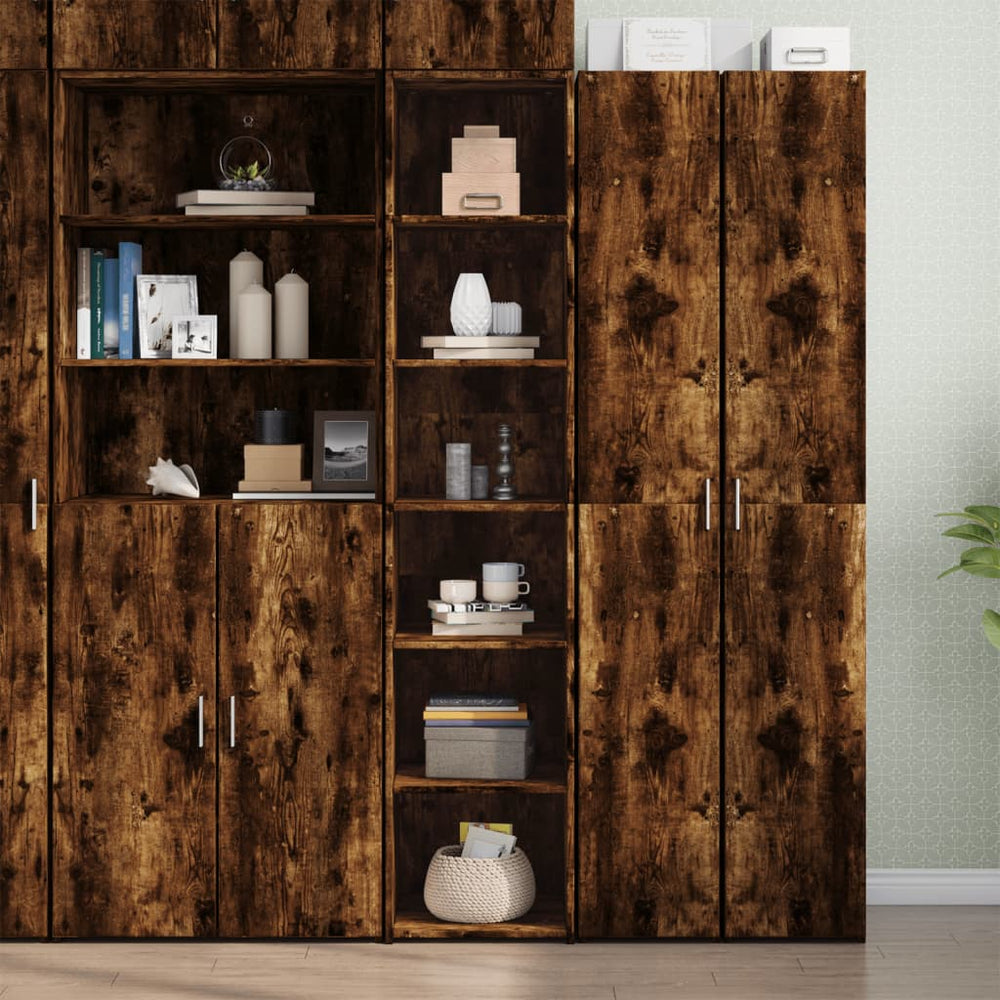 Highboard Räuchereiche 40x41x185 cm