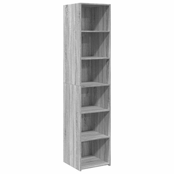Highboard Grau Sonoma-Eiche 185 cm
