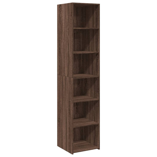 Highboard Braun Eichen-Optik 40x185 cm