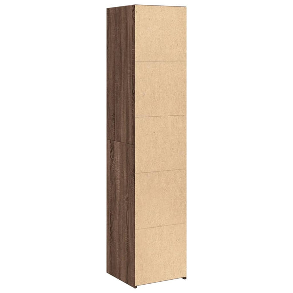 Highboard Braun Eichen-Optik 40x185 cm