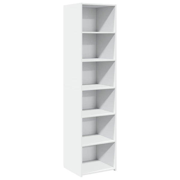 Highboard Weiß 45x41x185 cm