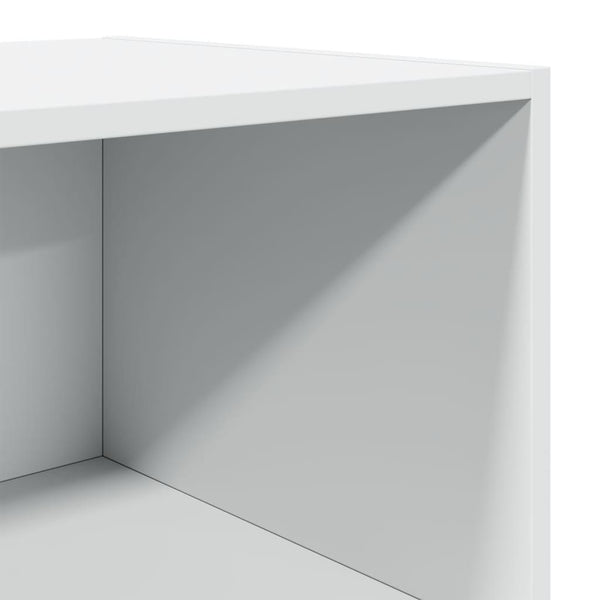Highboard Weiß 45x41x185 cm