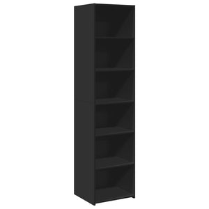 Schwarzes Highboard 45x41x185 cm
