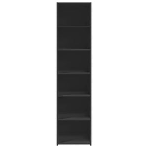 Schwarzes Highboard 45x41x185 cm