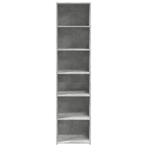 Highboard Betongrau 45x41x185 cm