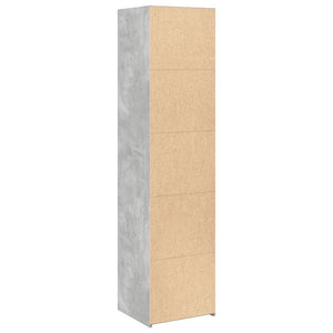 Highboard Betongrau 45x41x185 cm