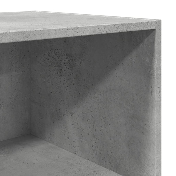 Highboard Betongrau 45x41x185 cm