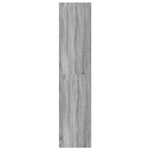 Highboard Grau Sonoma-Eiche 185 cm