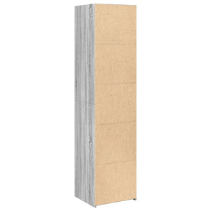Highboard Grau Sonoma-Eiche 185 cm
