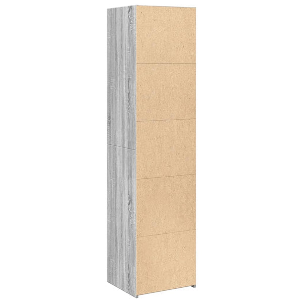 Highboard Grau Sonoma-Eiche 185 cm