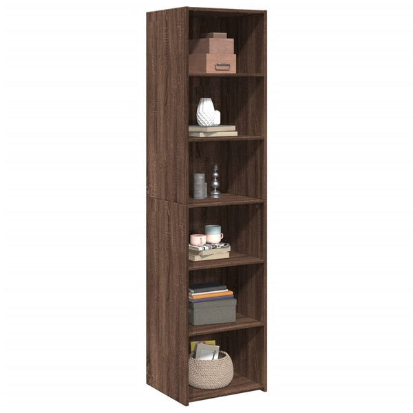 Highboard Braun Eichenoptik 185 cm