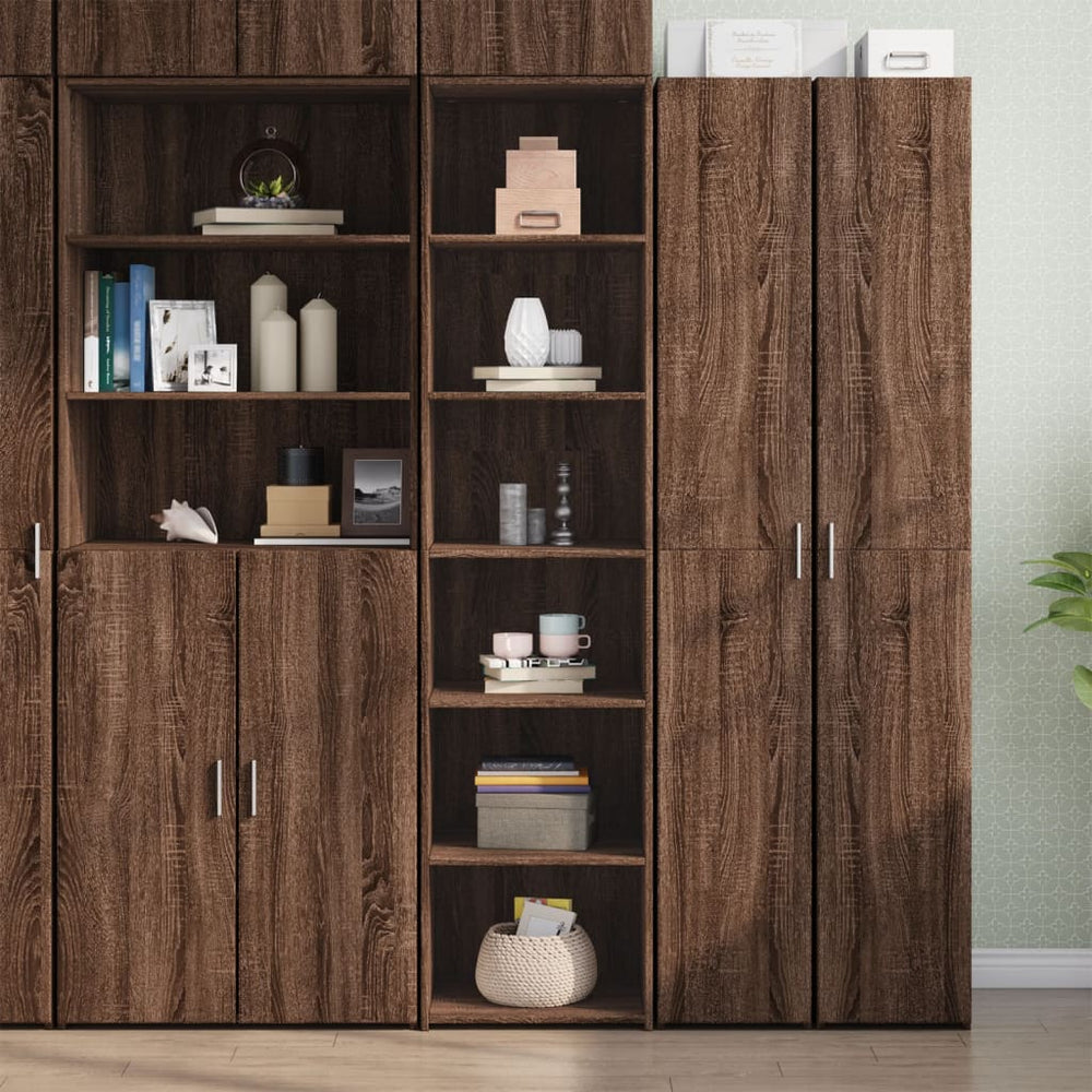 Highboard Braun Eichenoptik 185 cm