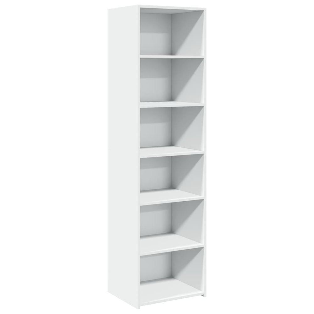 Highboard Weiß 50x41x185 cm