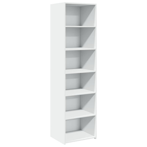 Highboard Weiß 50x41x185 cm