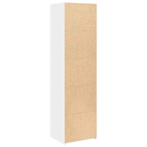 Highboard Weiß 50x41x185 cm