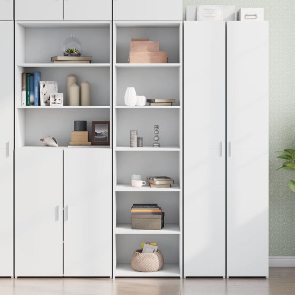 Highboard Weiß 50x41x185 cm