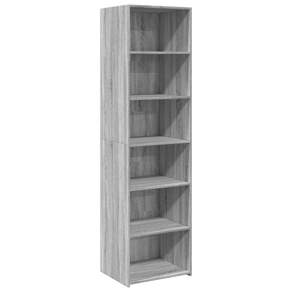 Highboard Grau Sonoma-Eiche 185 cm