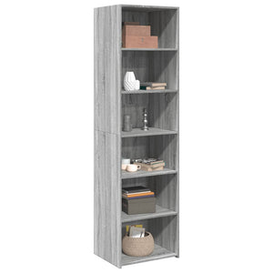 Highboard Grau Sonoma-Eiche 185 cm