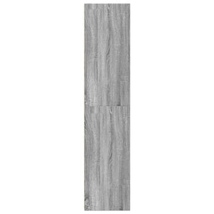 Highboard Grau Sonoma-Eiche 185 cm