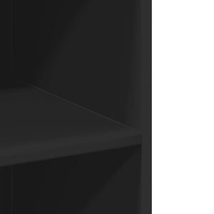 Highboard Schwarz 70x41x185 cm