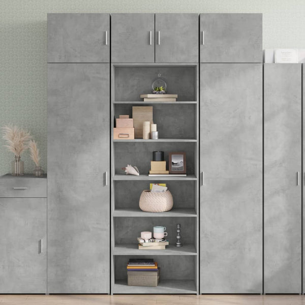 Highboard Betongrau 70x185 cm