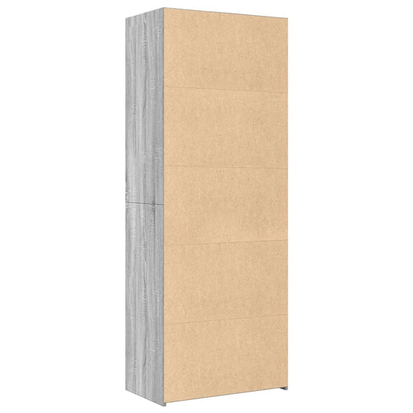 Highboard Grau Sonoma 70x41x185 cm