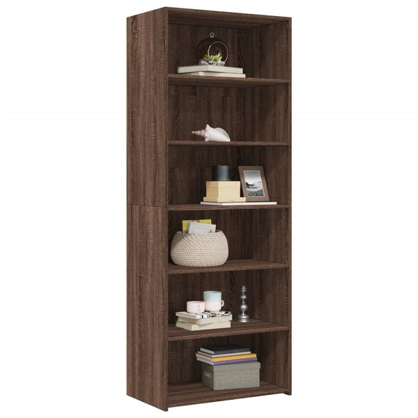Highboard Braun Eichen-Optik 70x185 cm