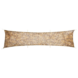 Tarnnetz 613x138 cm Sandfarbe mit Tasche