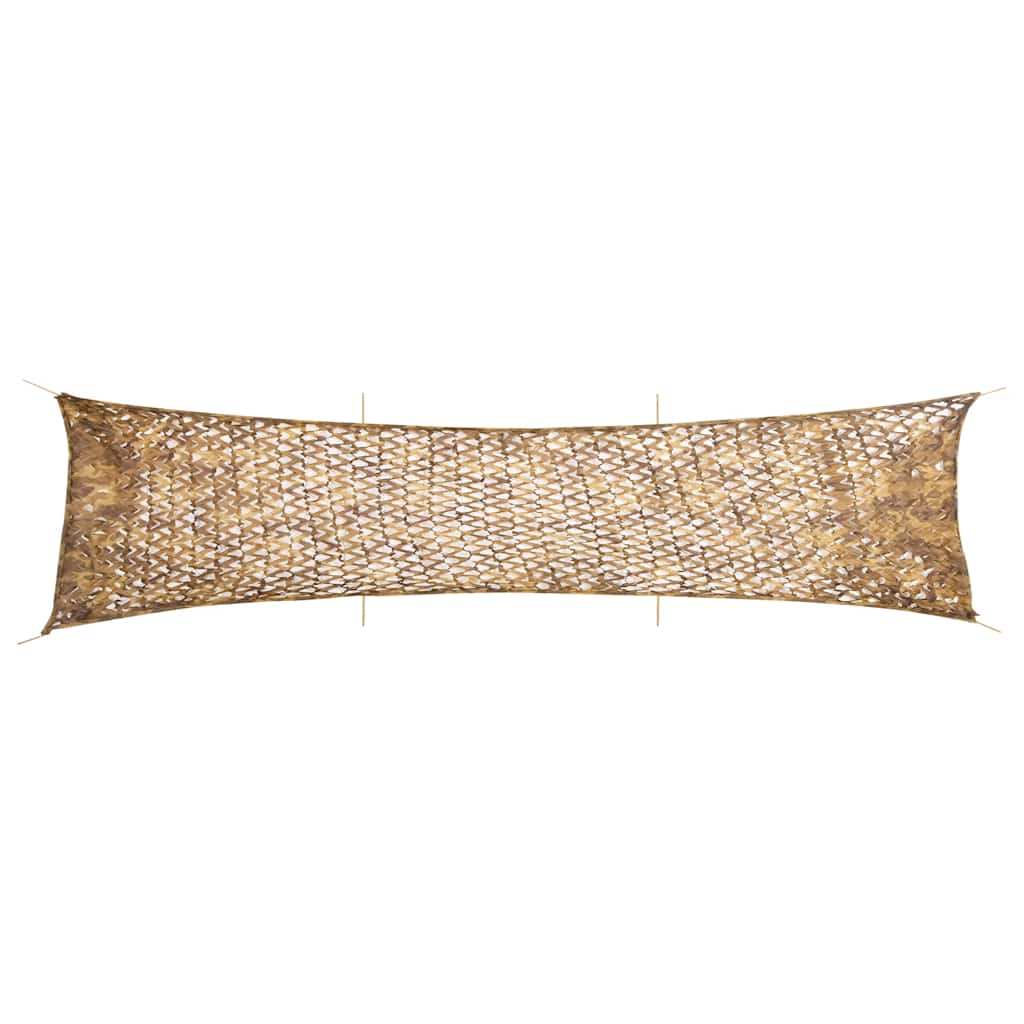 Tarnnetz 613x138 cm Sandfarbe mit Tasche