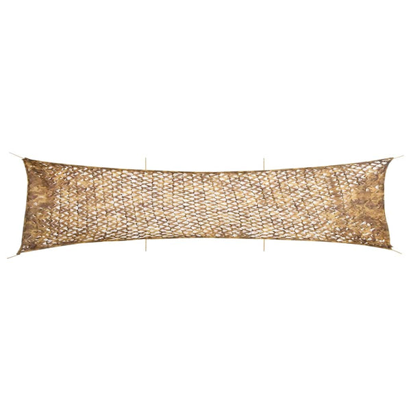 Tarnnetz 613x138 cm Sandfarbe mit Tasche