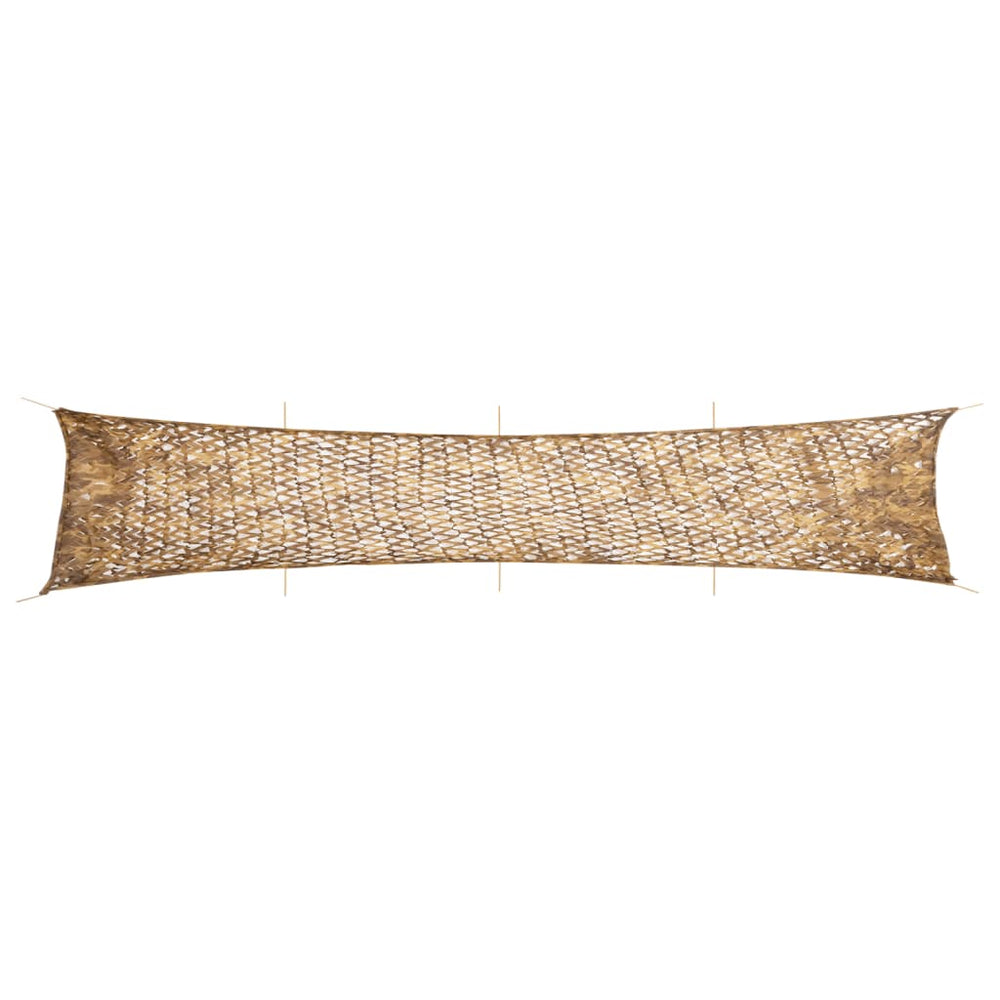 Tarnnetz 844x142 cm Sandfarbe mit Tasche