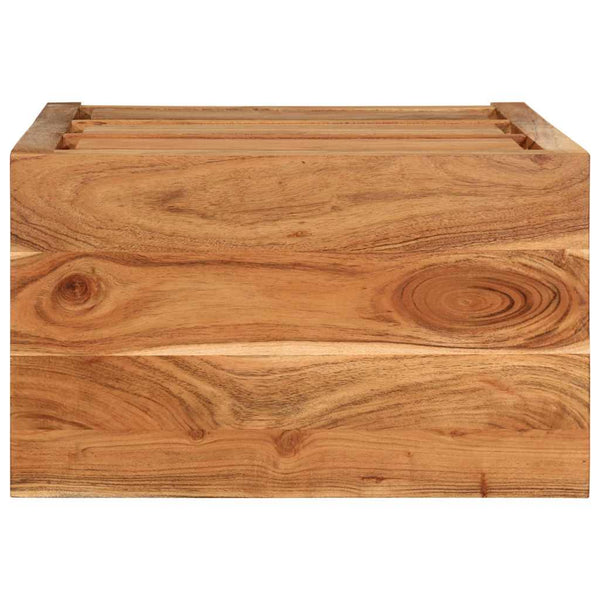 Akazie Schubladenschrank Massivholz 55x75cm