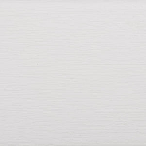 Weiße Gartenbank aus Polypropylen, 110 cm