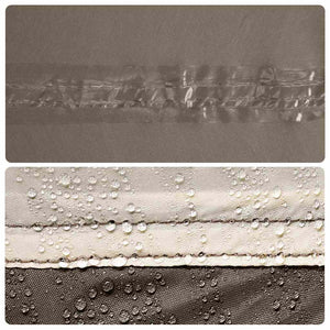 Wasserdichtes Angelzelt Braun für 4 Personen