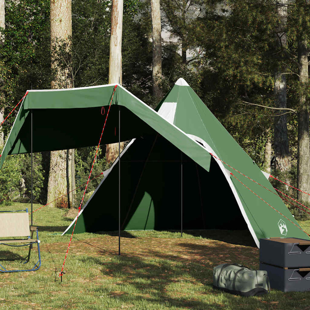 Wasserdichtes Tipi-Zelt für 5 Personen, Grün