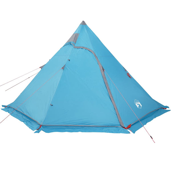 Tipi Campingzelt 5 Personen Wasserdicht Blau