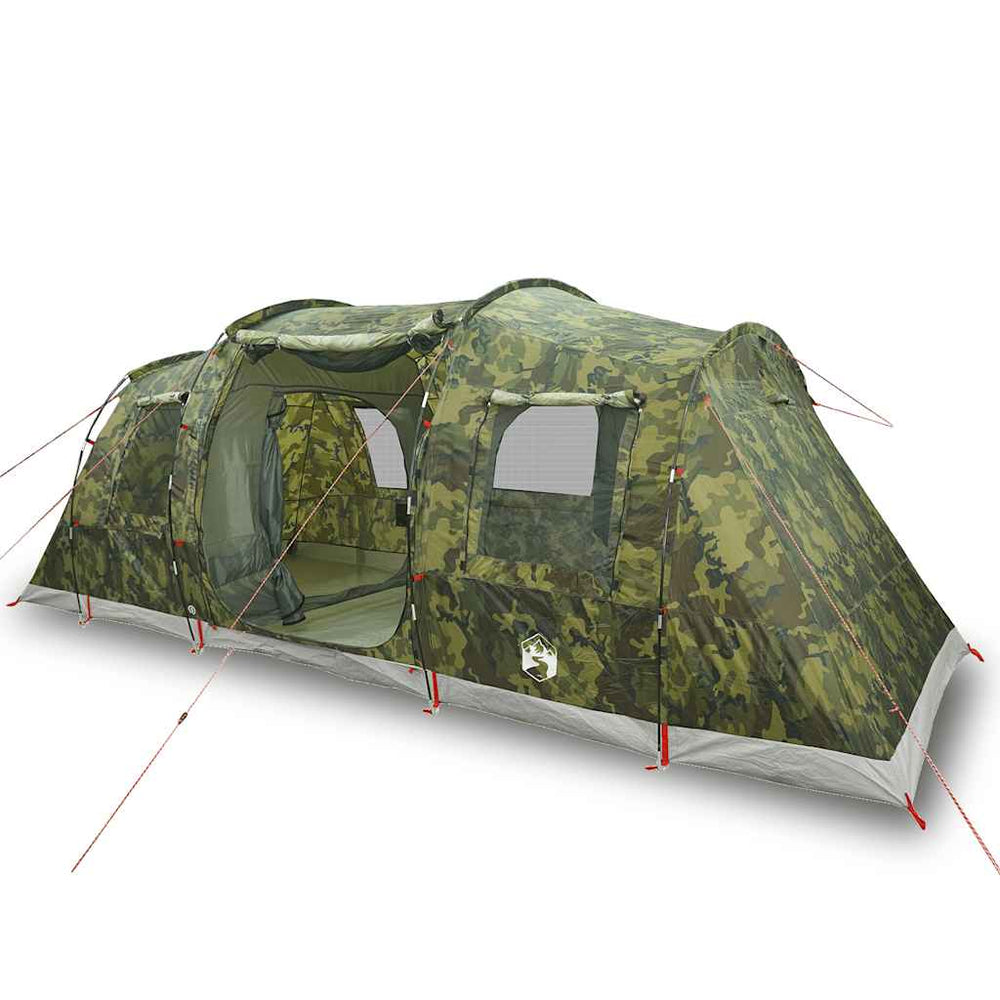 Tunnelzelt 4 Personen Wasserdicht Camouflage