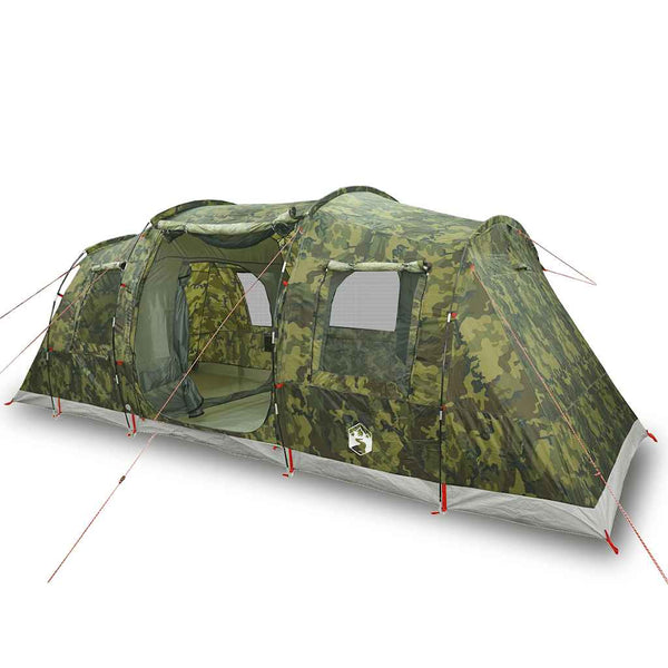 Tunnelzelt 4 Personen Wasserdicht Camouflage