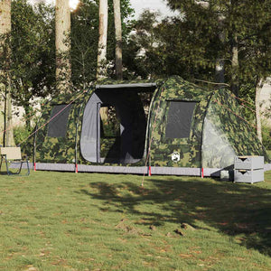 Tunnelzelt 4 Personen Wasserdicht Camouflage