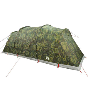Tunnelzelt 4 Personen Wasserdicht Camouflage