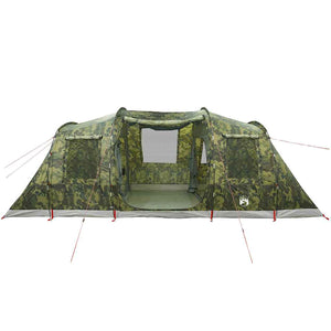Tunnelzelt 4 Personen Wasserdicht Camouflage