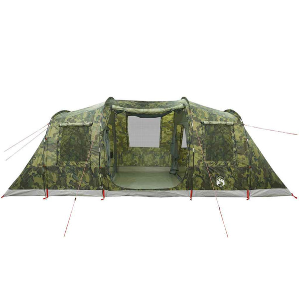 Tunnelzelt 4 Personen Wasserdicht Camouflage