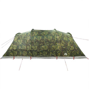Tunnelzelt 4 Personen Wasserdicht Camouflage
