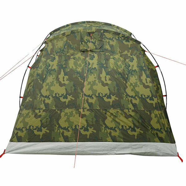 Tunnelzelt 4 Personen Wasserdicht Camouflage
