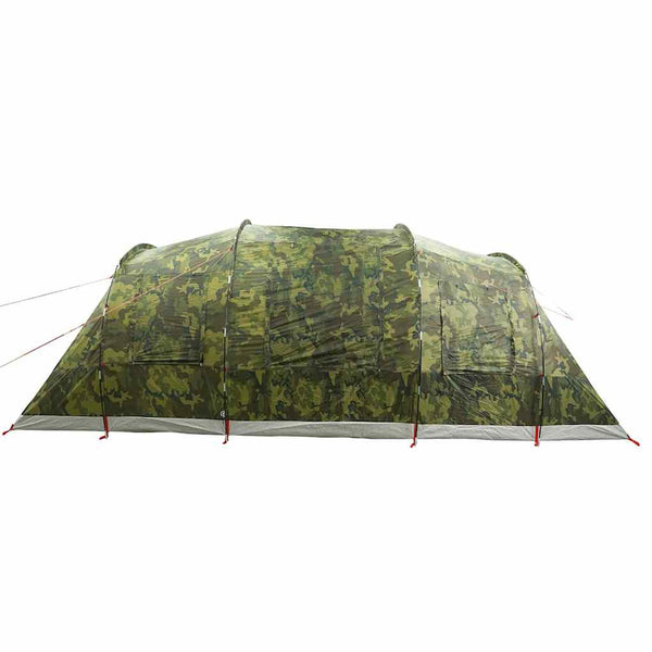 Tunnelzelt 4 Personen Wasserdicht Camouflage