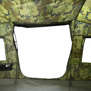 Tunnelzelt 4 Personen Wasserdicht Camouflage