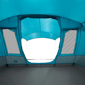 Tunnelzelt 5 Personen Wasserdicht Blau