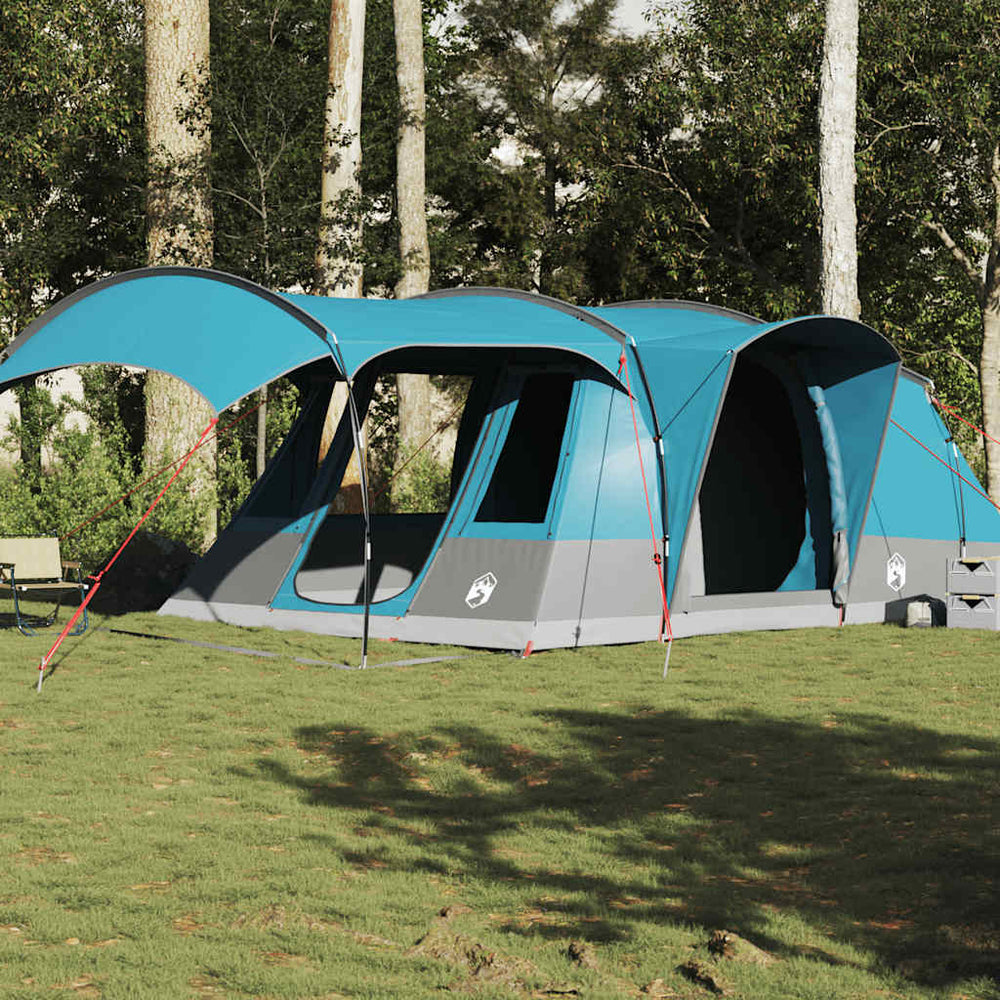 Tunnelzelt 5 Personen Wasserdicht Blau
