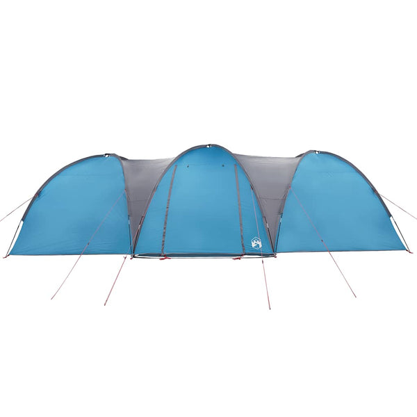 8-Personen Kuppelzelt Blau Wasserdicht